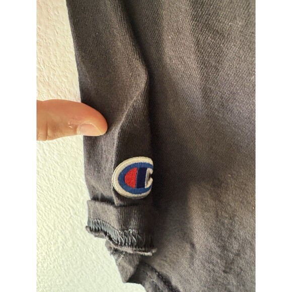 Champion TCU Texas Christian University Black T Shirt Size Medium - Picture 4 of 4